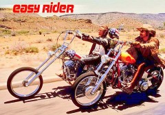 Hopper y Fonda en "Easy Rider".Hopper dirigió la famosa cinta